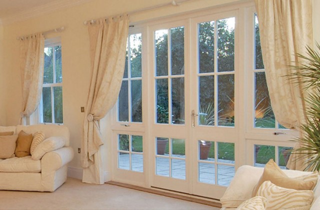 Timber Frame French Doors