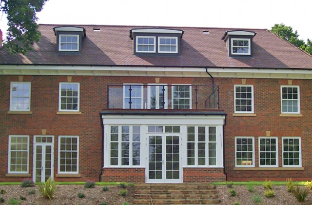 Timber Frame French Doors