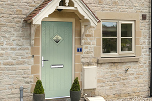 Double rebate front doors